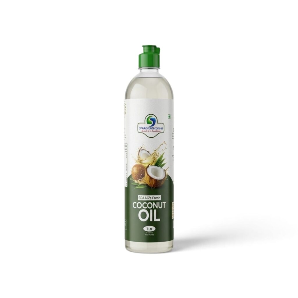 SPAAG's Fresh Coconut Oil 1 litre bottle