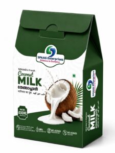 SPAAG's Fresh Coconut Milk 400ml Pouch