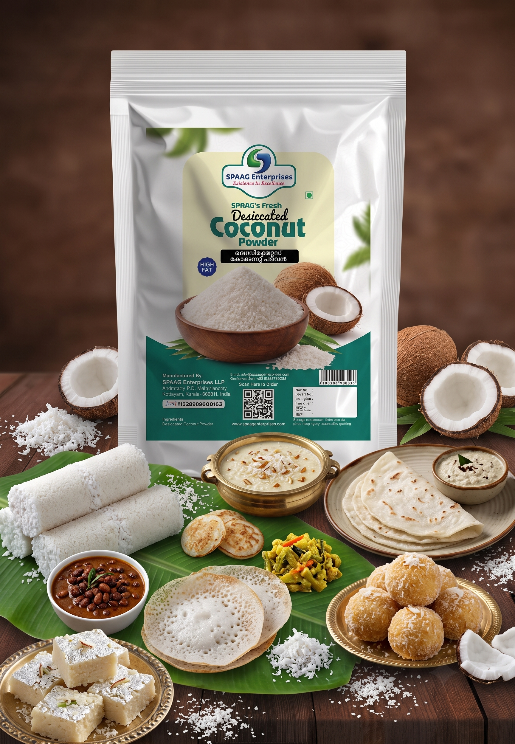 High Fat Desiccated Coconut image 5 SPAAG's Fresh High Fat Desiccated Coconut